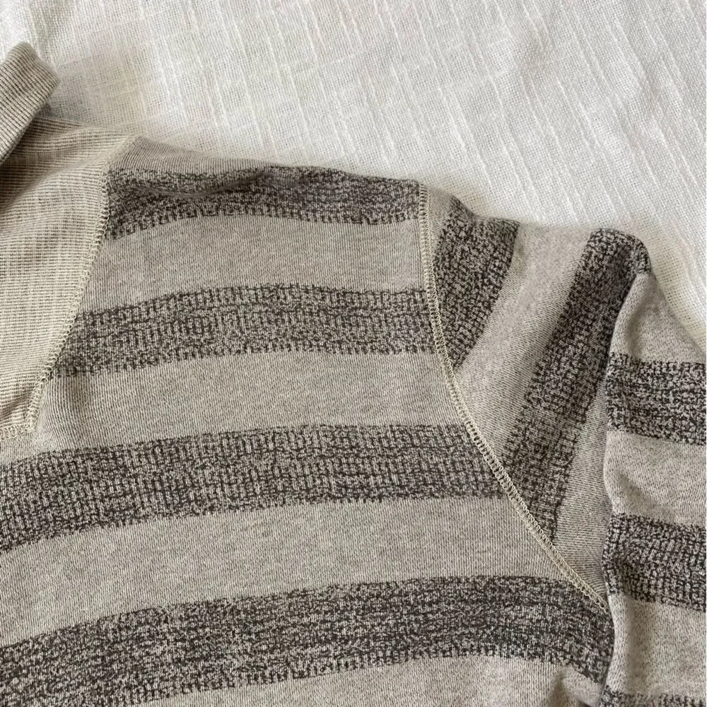 Calvin Klein Mens Pullover Sweater Striped Cotton SZ XL